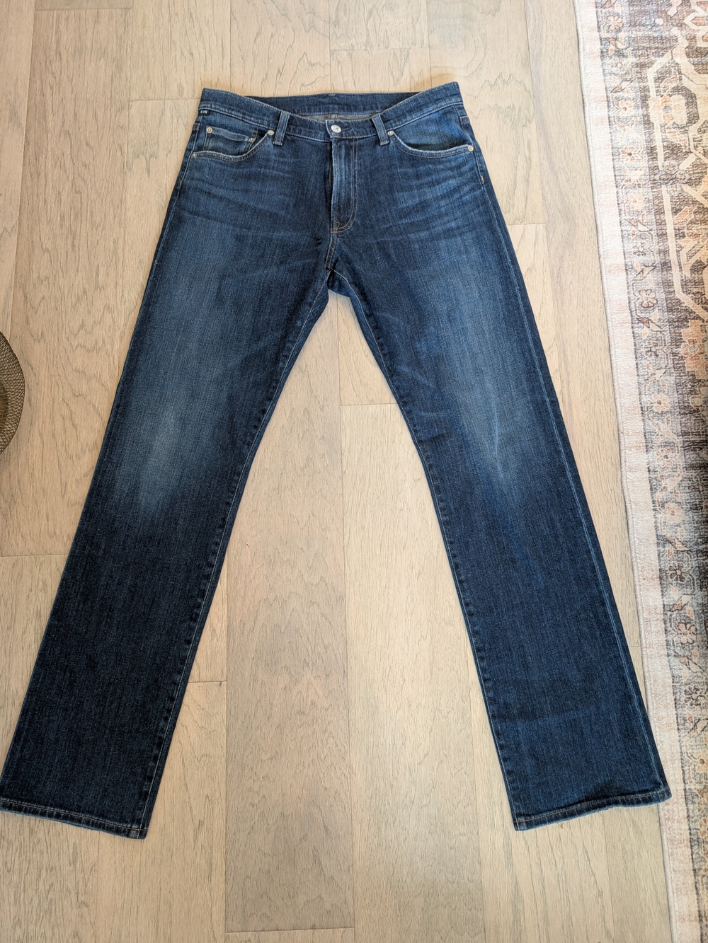 Citizens Of Humanity Men's Indigo Straight Jeans